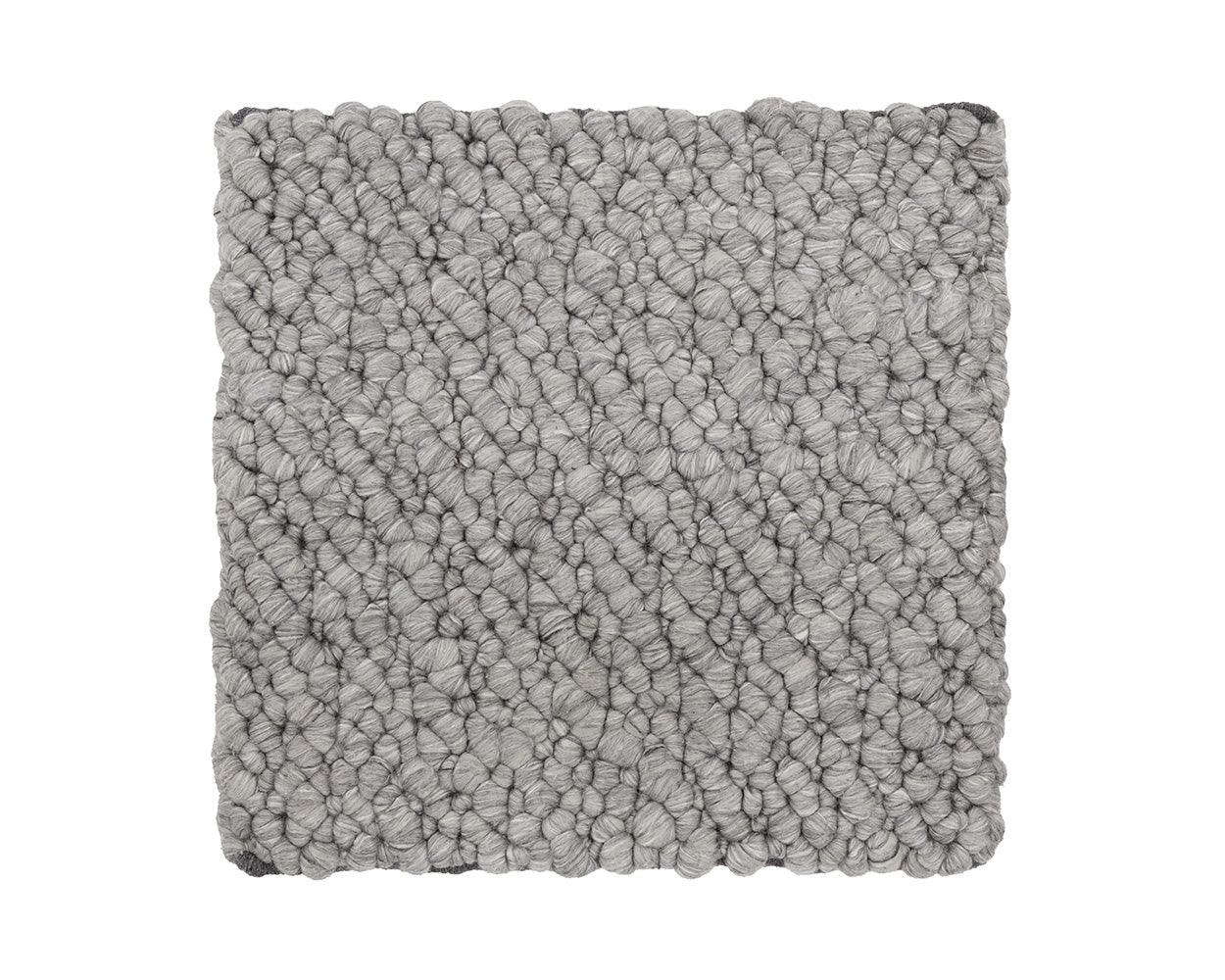 Umea Hand-woven Rug - Silver Swatch