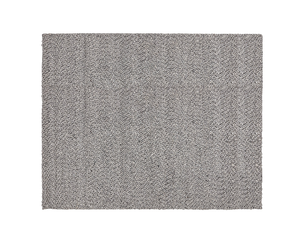 Umea Hand-woven Rug - Silver Swatch