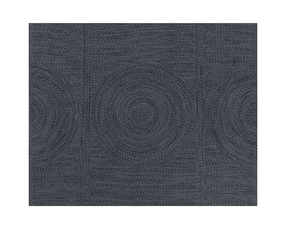 Gyre Hand-woven Rug - Slate / Charcoal Swatch