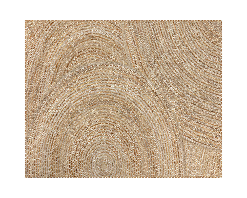 Prescott Hand-braided Rug - Warm Natural Swatch