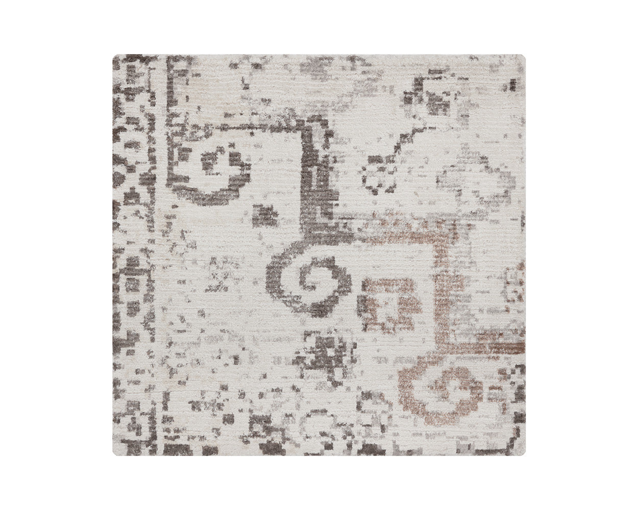 Zagora Loom-knotted Rug - Cream / Beige Swatch