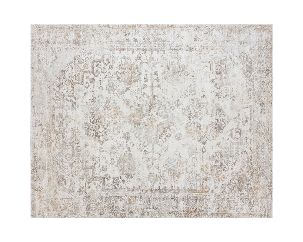 Zagora Loom-knotted Rug - Cream / Beige Swatch