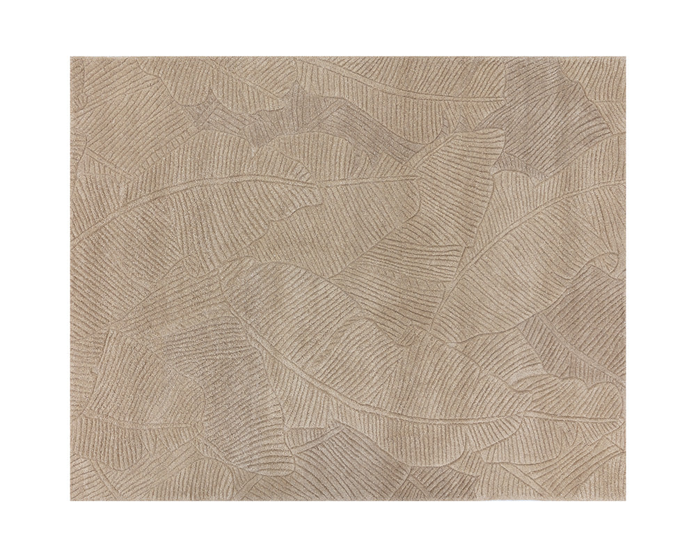 Calathea Hand-tufted Rug - Sand Swatch