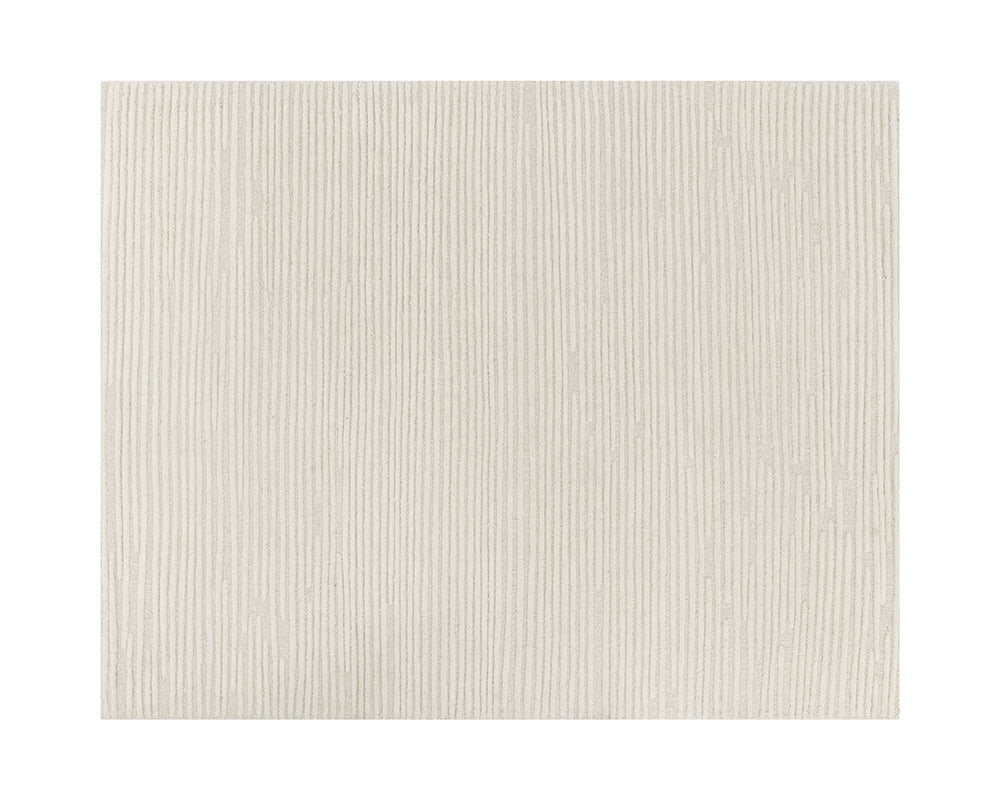 Deva Hand-woven Rug - Ivory Swatch