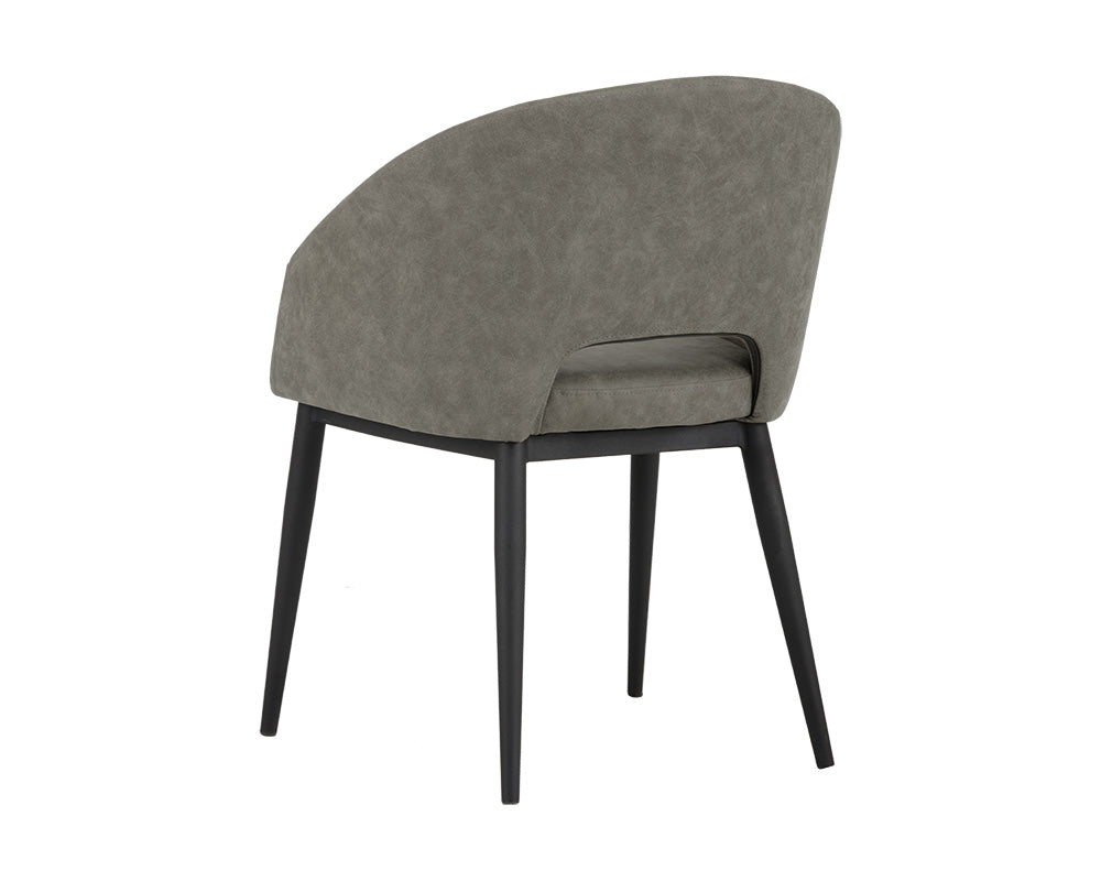 Thatcher Dining Armchair - Black
