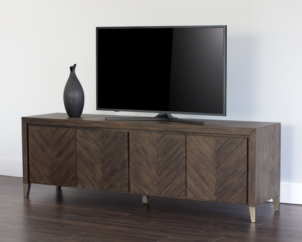 Greyson Media Console And Cabinet