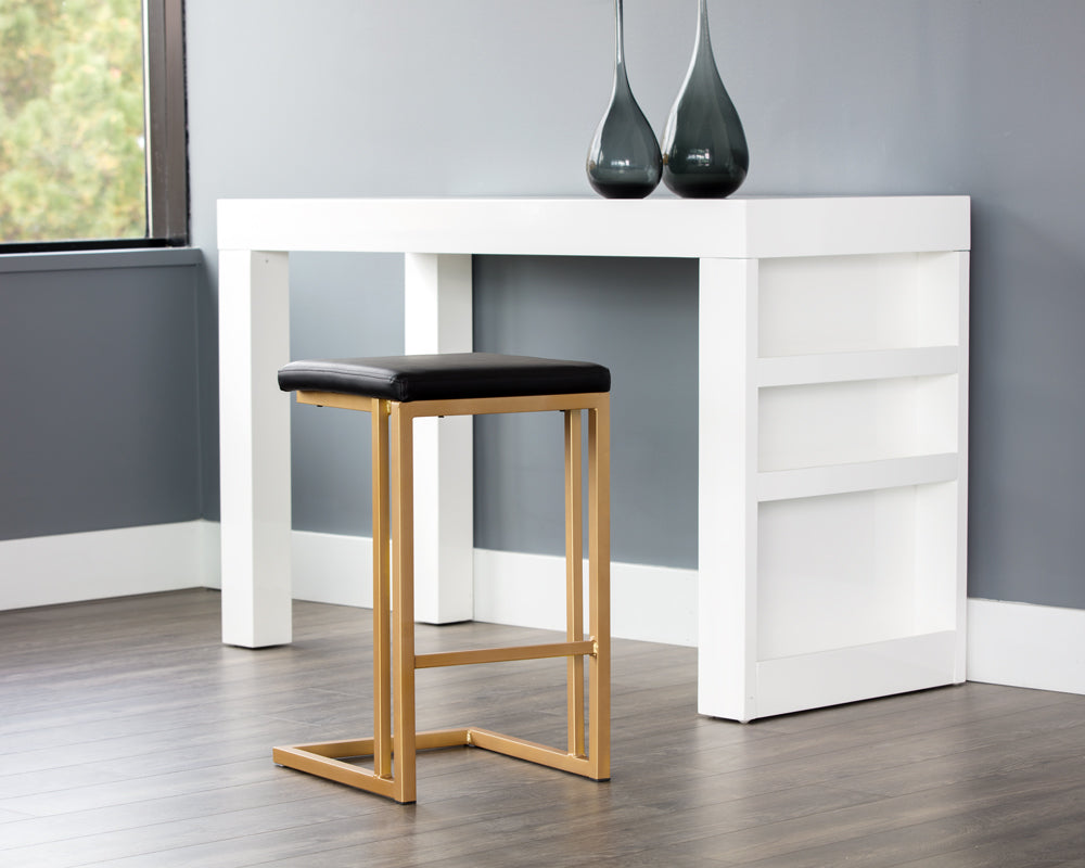 Boone Counter Stool - Champagne Gold