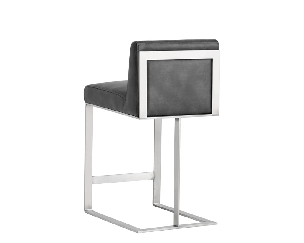 Dean Counter Stool - Stainless Steel