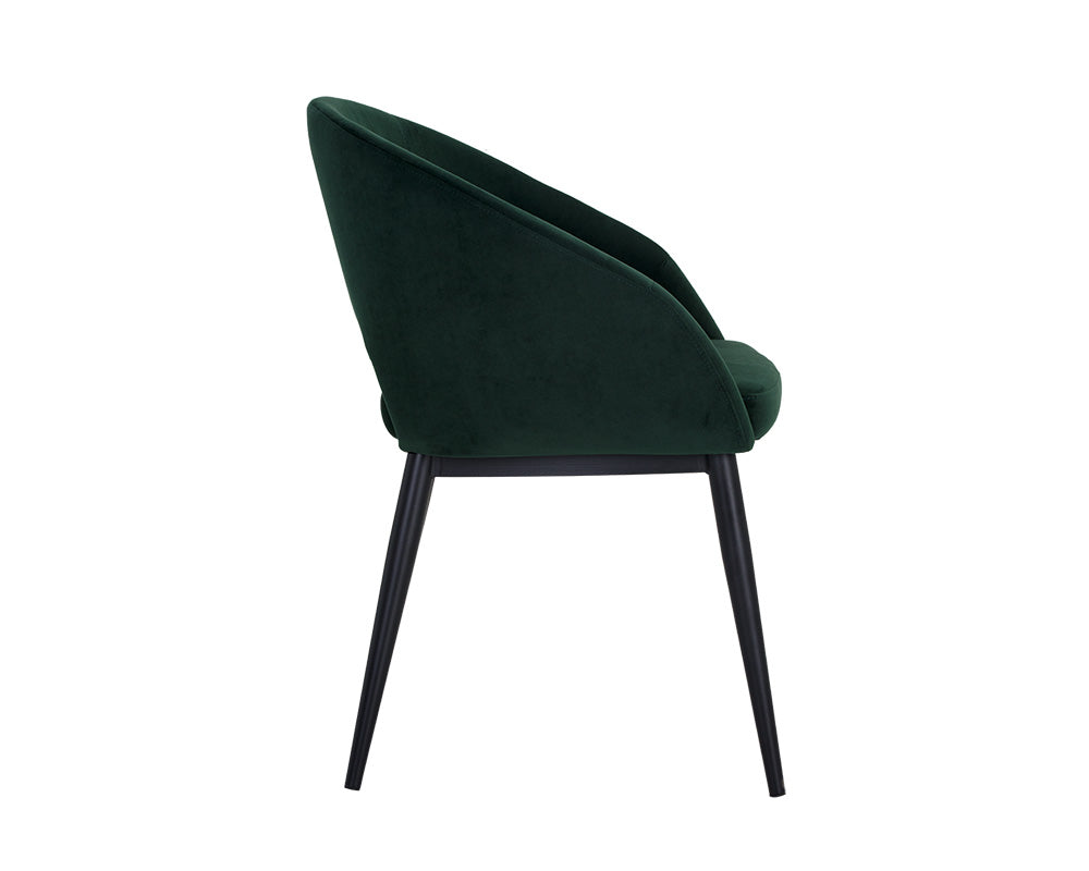 Thatcher Dining Armchair - Black