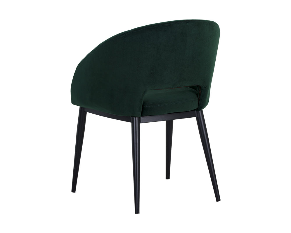 Thatcher Dining Armchair - Black