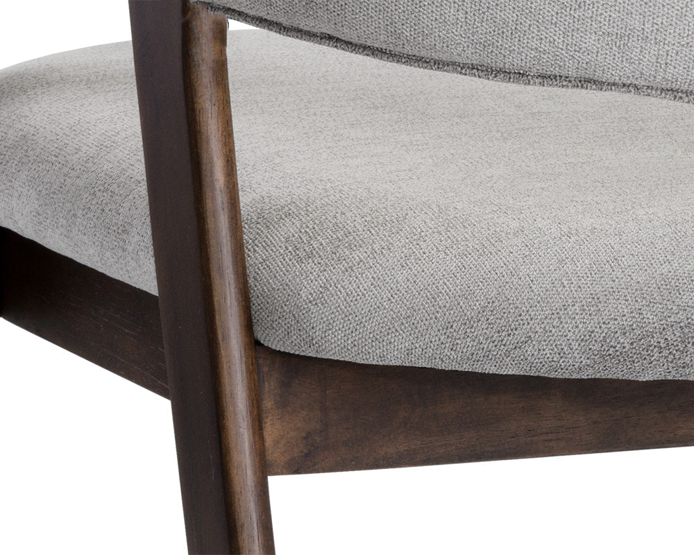 Milton Dining Armchair - Smoke Acacia