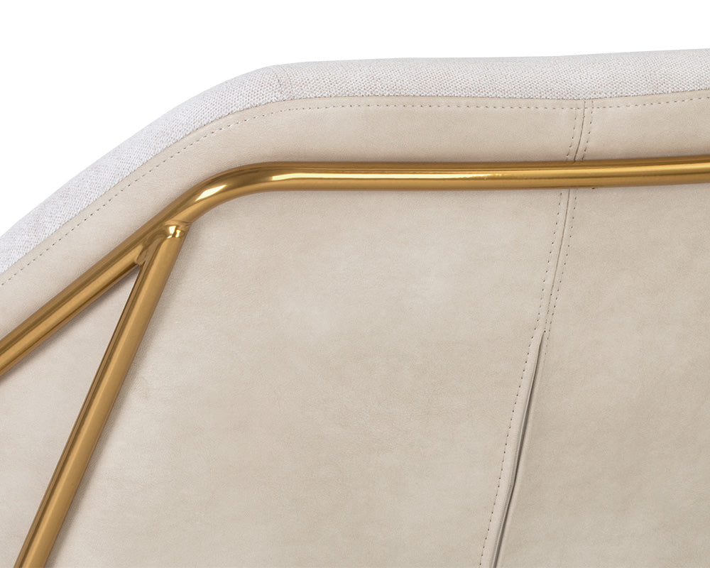 Watts Lounge Chair - Gold