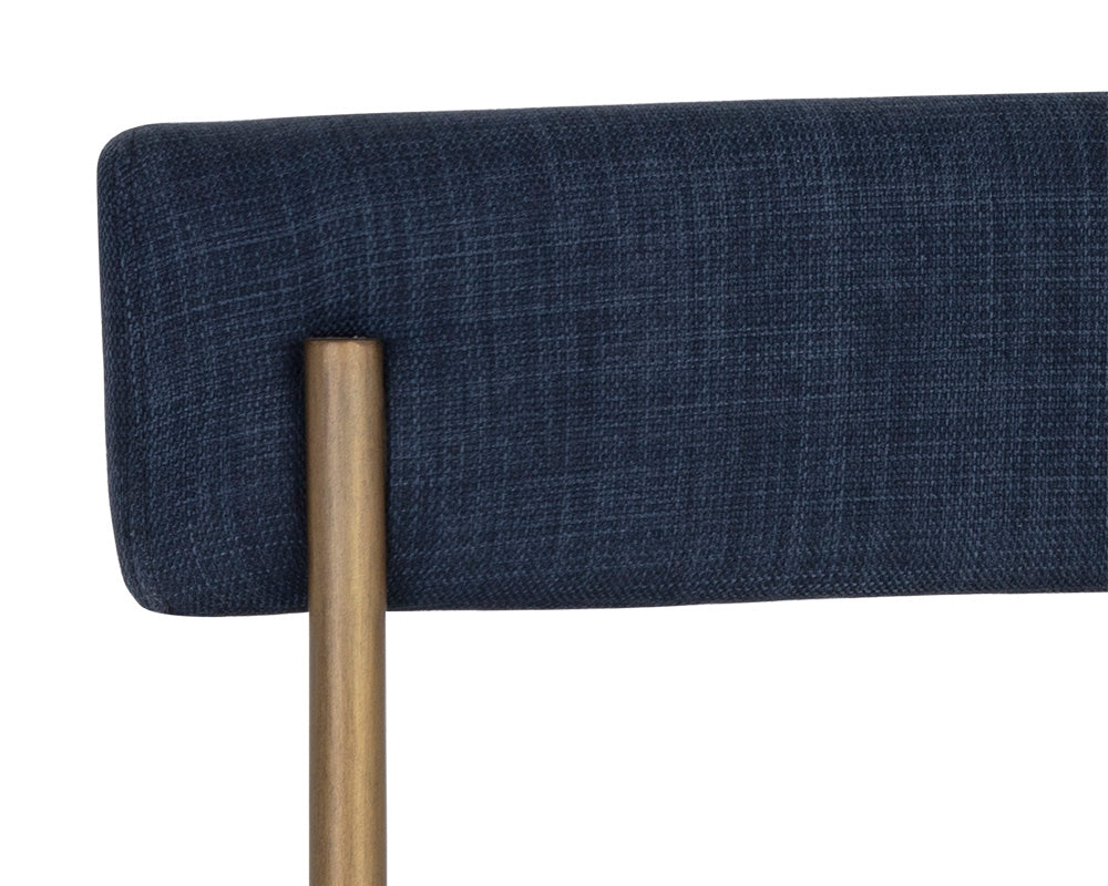 Seneca Counter Stool - Antique Brass