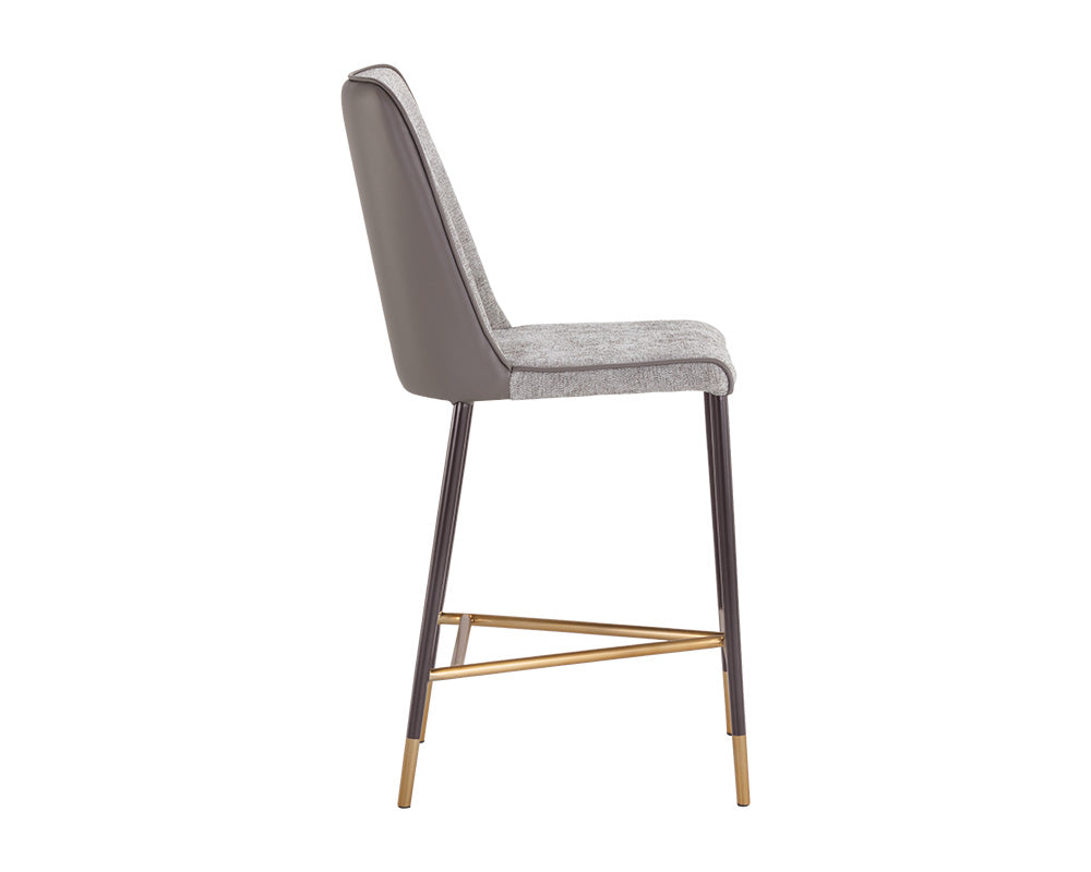 Klaus Counter Stool - Gunmetal
