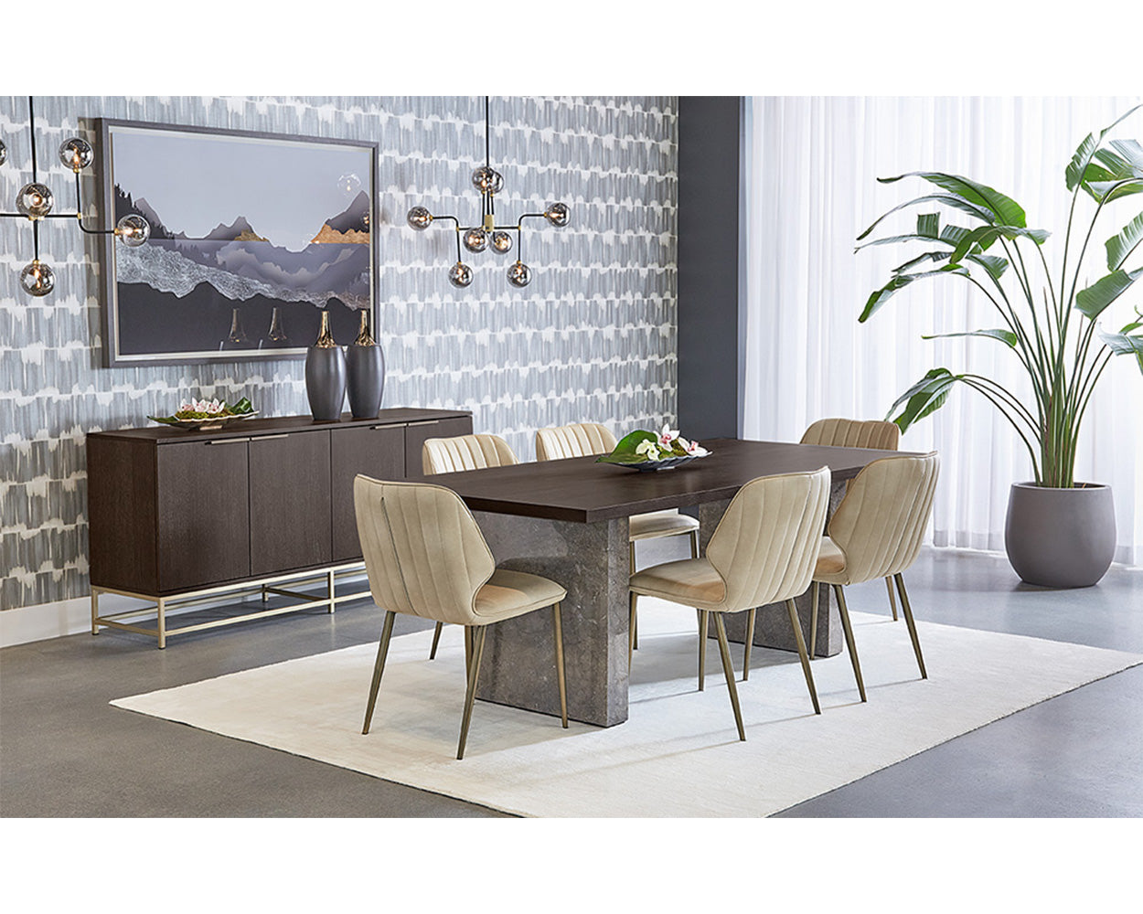 Clinton Dining Chair - Bronze