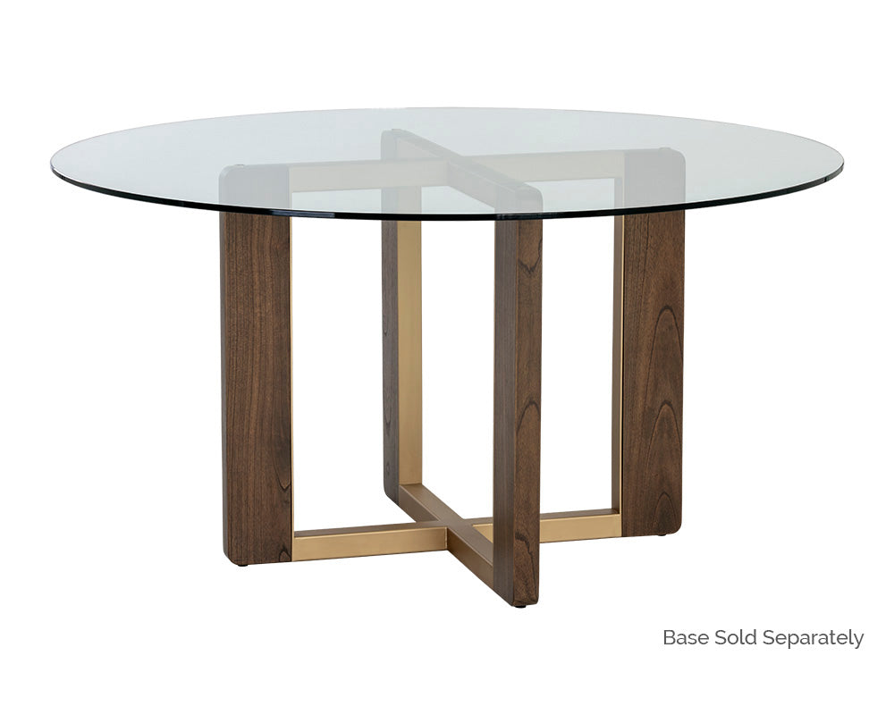 Glass Dining Table Top - 59" - Round
