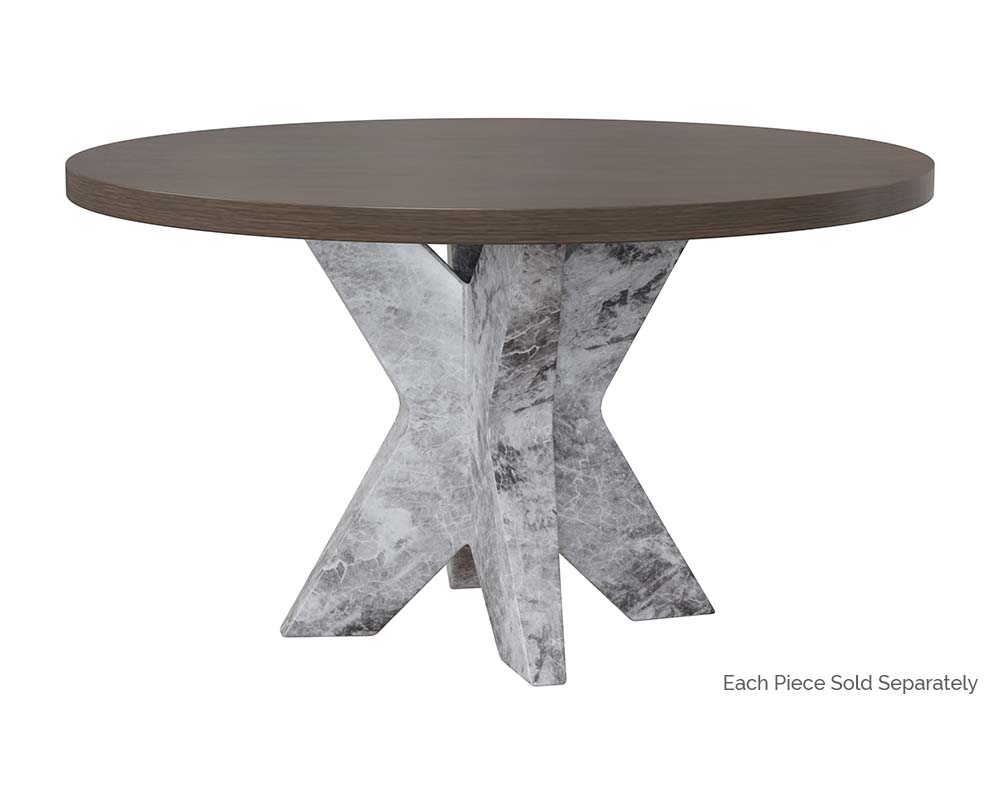 Cypher Dining Table Top - Wood - 55"
