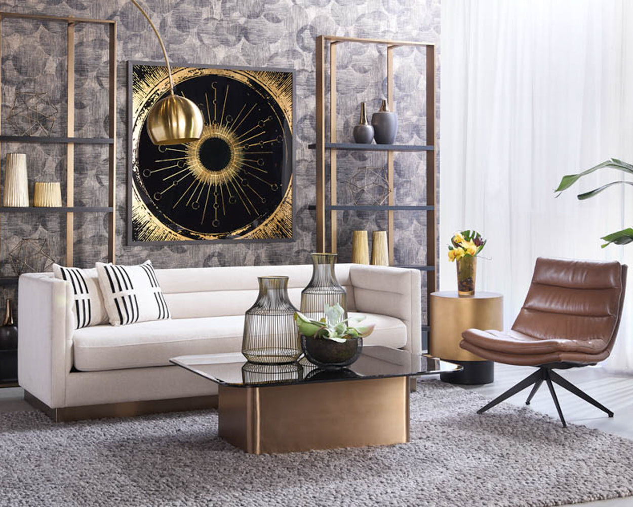 Keller Swivel Lounge Chair