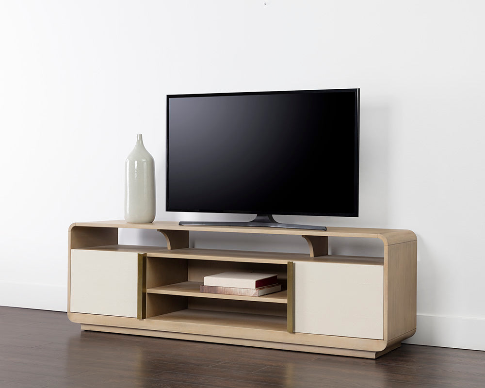 Kayden Media Console And Cabinet