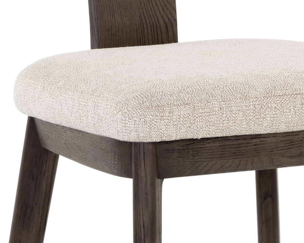 Rickett Dining Chair - Dark Brown