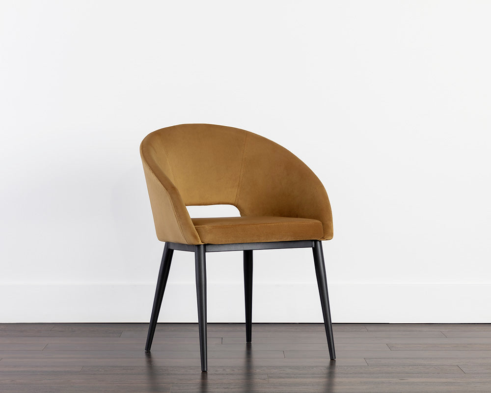 Thatcher Dining Armchair - Black