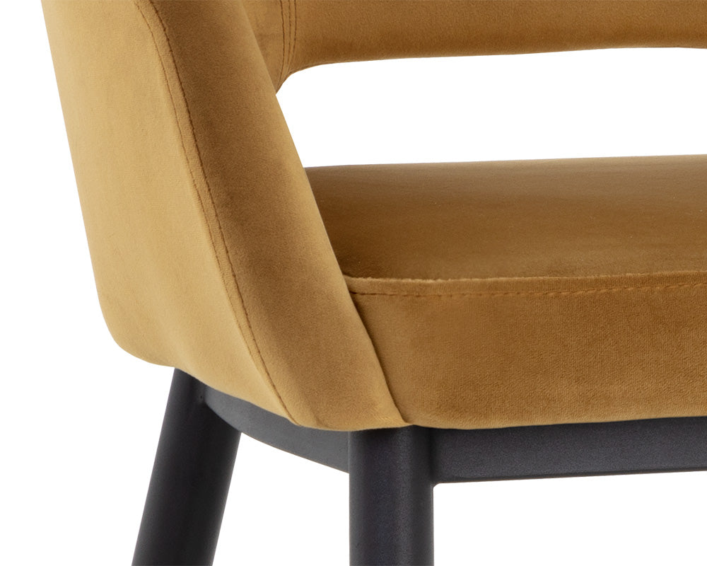 Thatcher Dining Armchair - Black