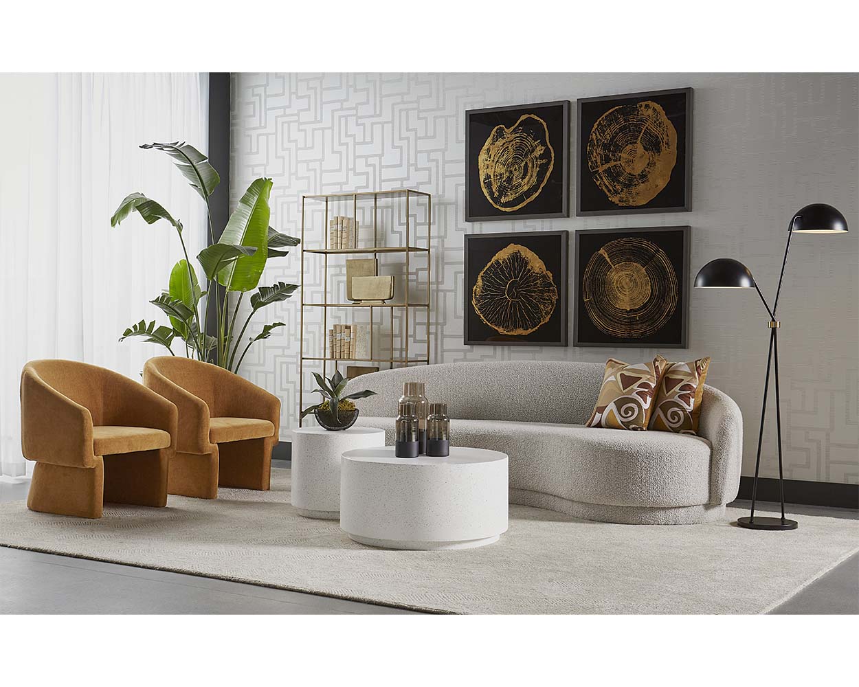 Rubin Coffee Table - Terrazzo