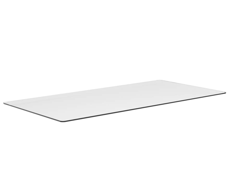 Glass Dining Table Top - 96" - Rectangular
