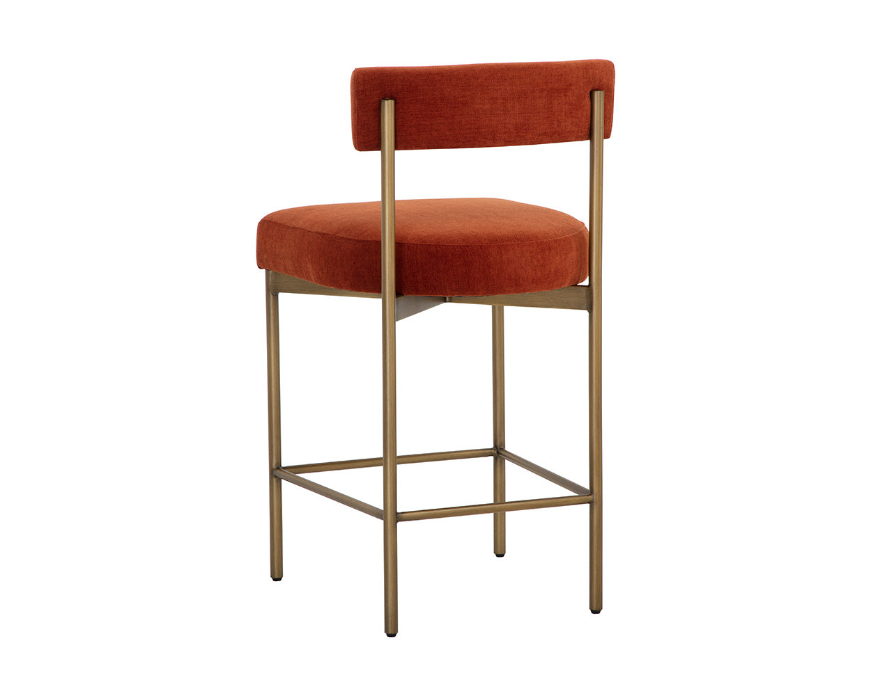 Seneca Counter Stool - Antique Brass