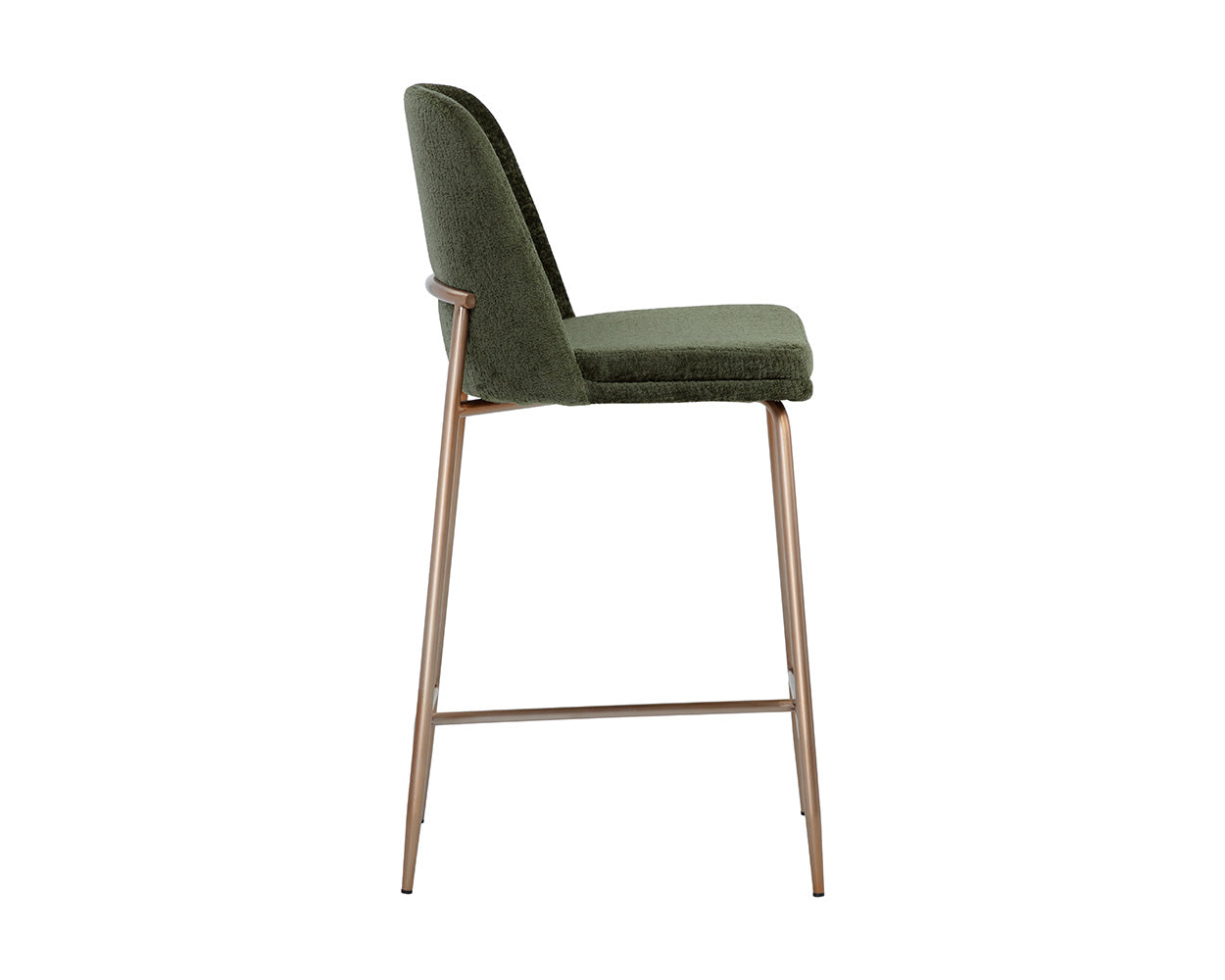 Zeke Counter Stool - Antique Brass