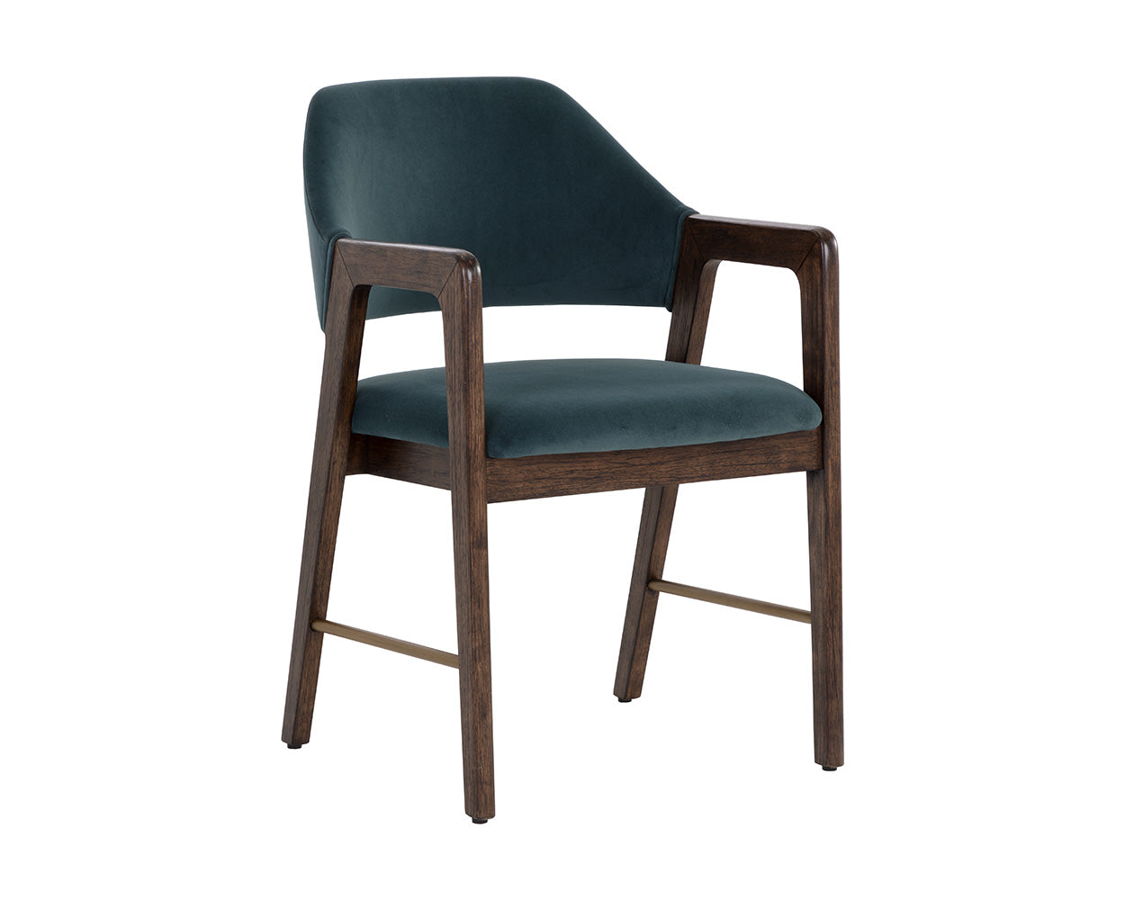 Milton Dining Armchair - Smoke Acacia