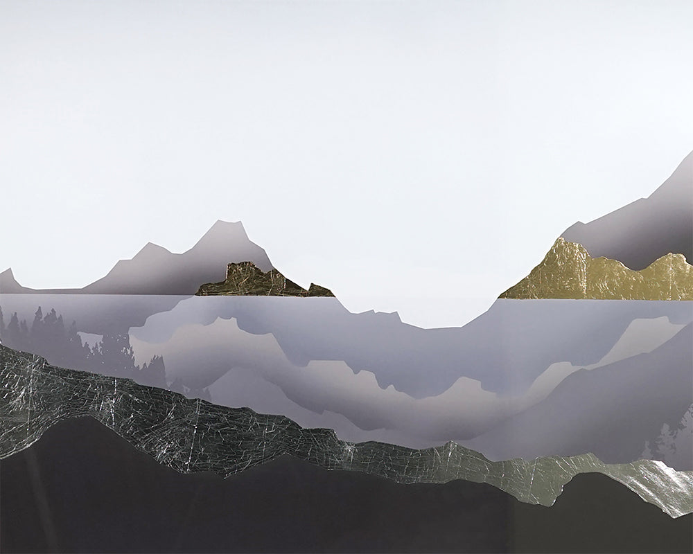 Great Exploration - 60" X 40" - Charcoal Frame