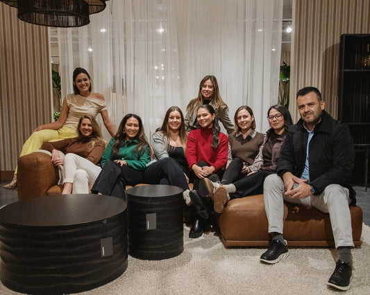 SUNPAN team gather at Las Vegas showroom