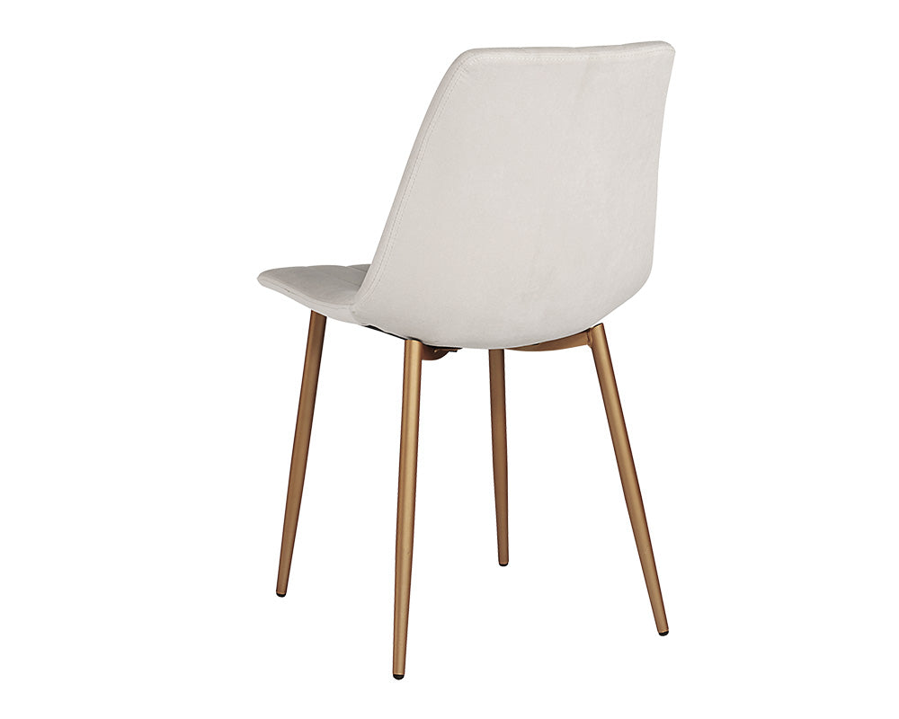 Drew Dining Chair - Champagne Gold