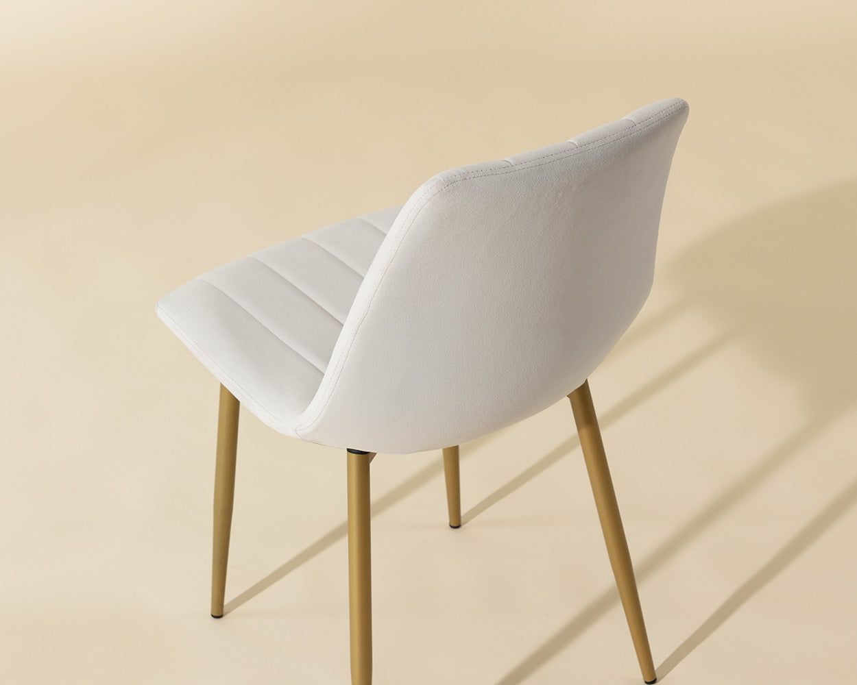 Drew Dining Chair - Champagne Gold