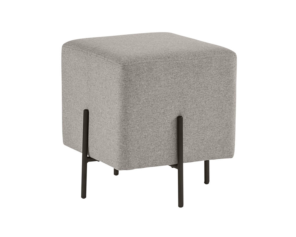 Heston Ottoman - Black