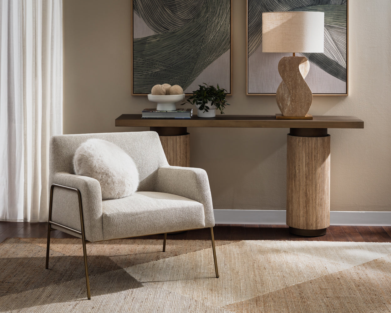 Cybil Lounge Chair – Sunpan Trading & Importing, Inc.