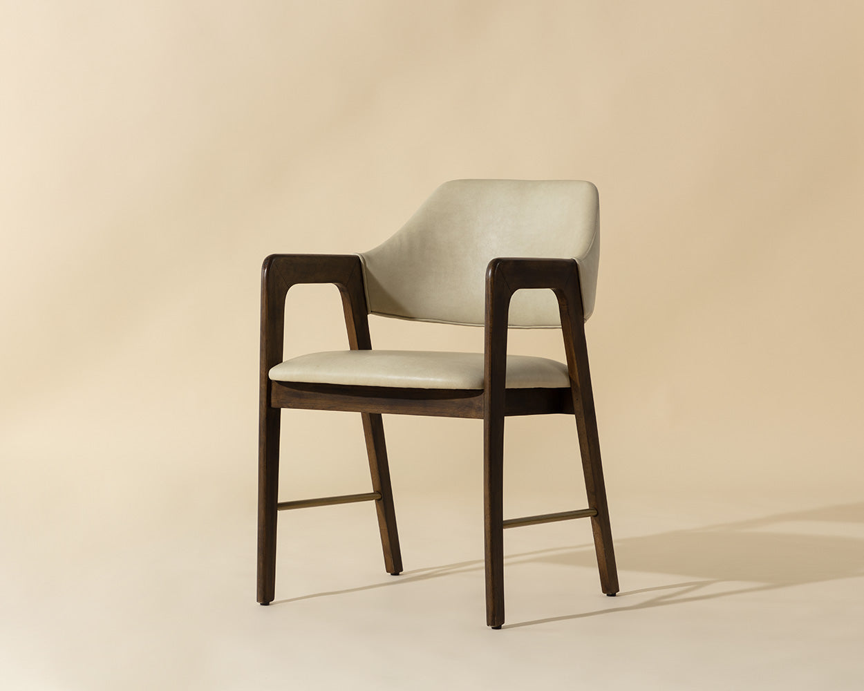 Milton Dining Armchair - Smoke Acacia