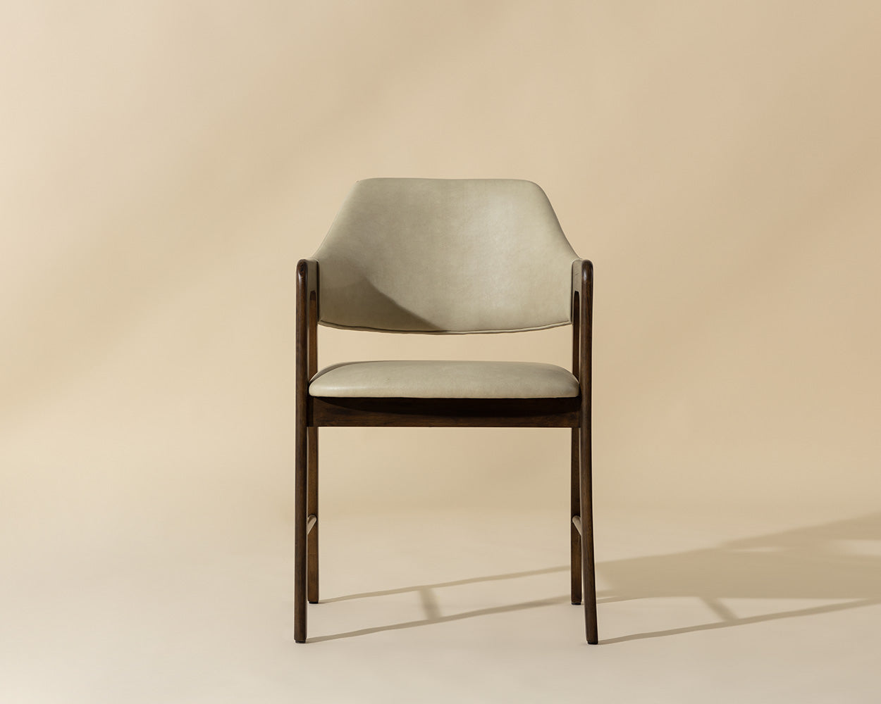 Milton Dining Armchair - Smoke Acacia