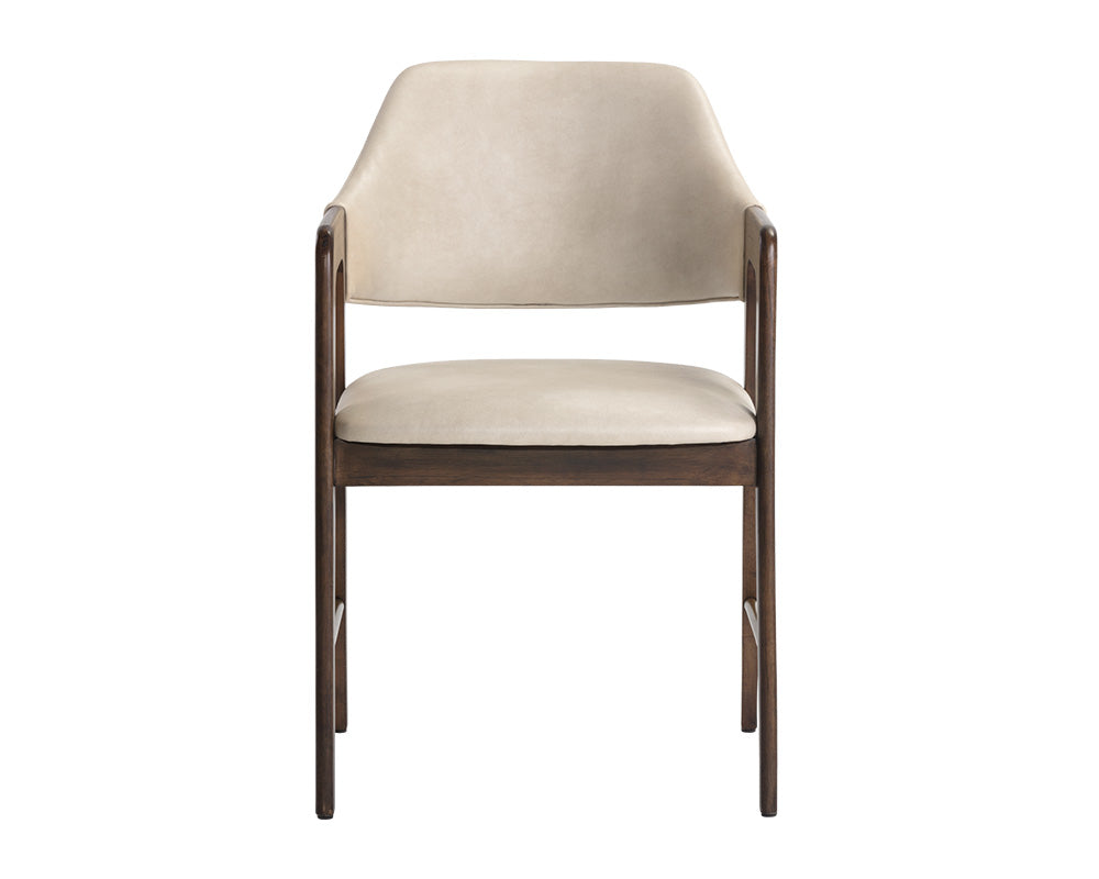 Milton Dining Armchair - Smoke Acacia