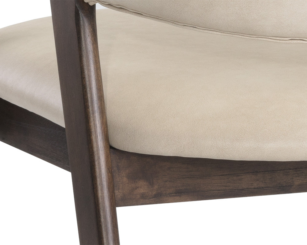 Milton Dining Armchair - Smoke Acacia