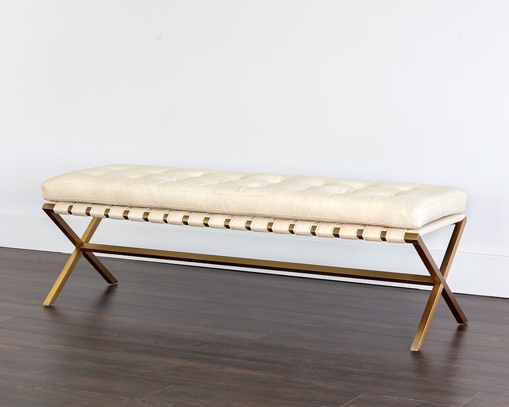 Kenji Bench - Gold - Small