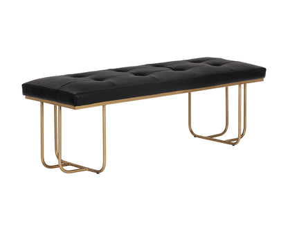 Maverick Bench - Antique Brass