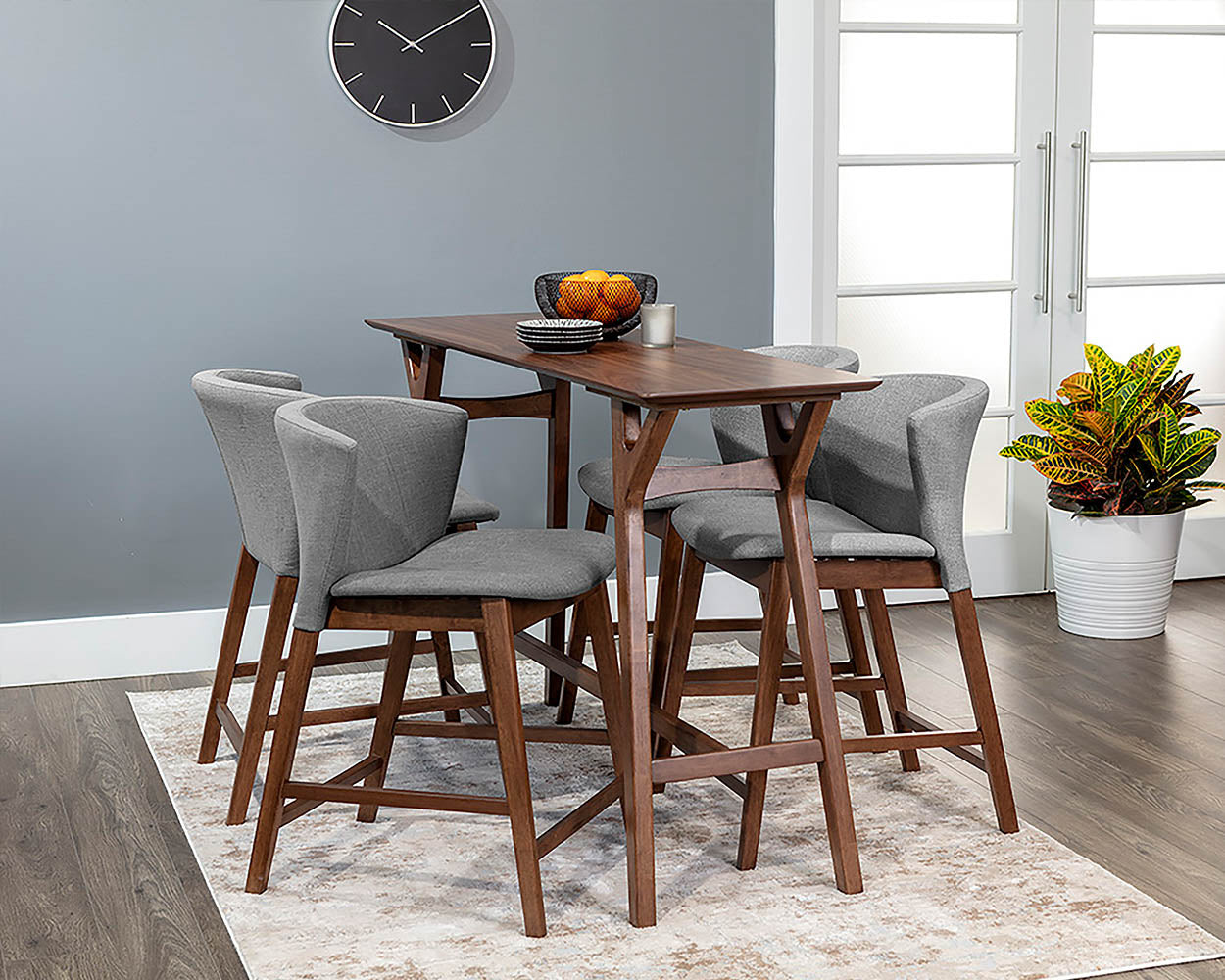 Hadley Counter Stool - Walnut