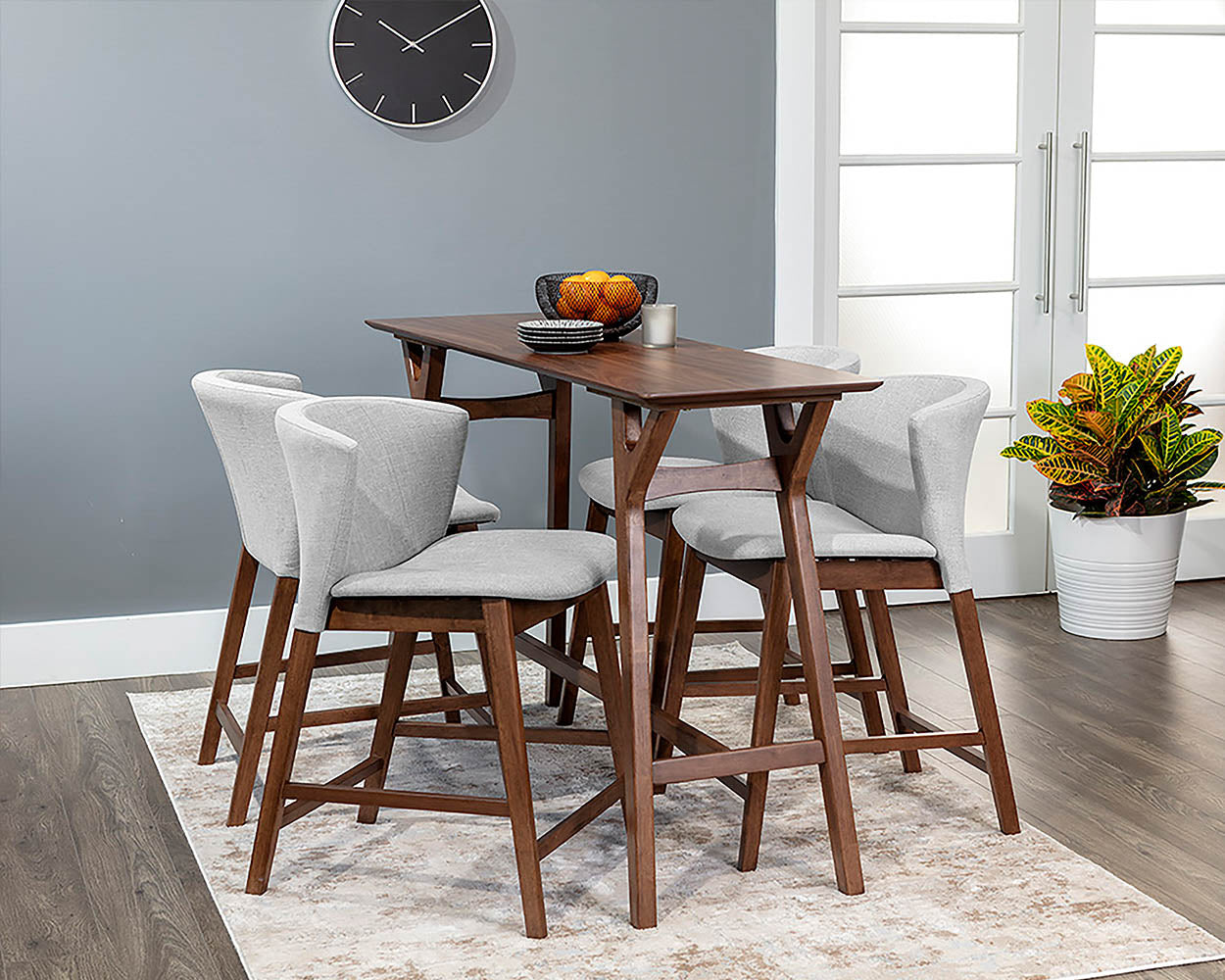 Hadley Counter Stool - Walnut