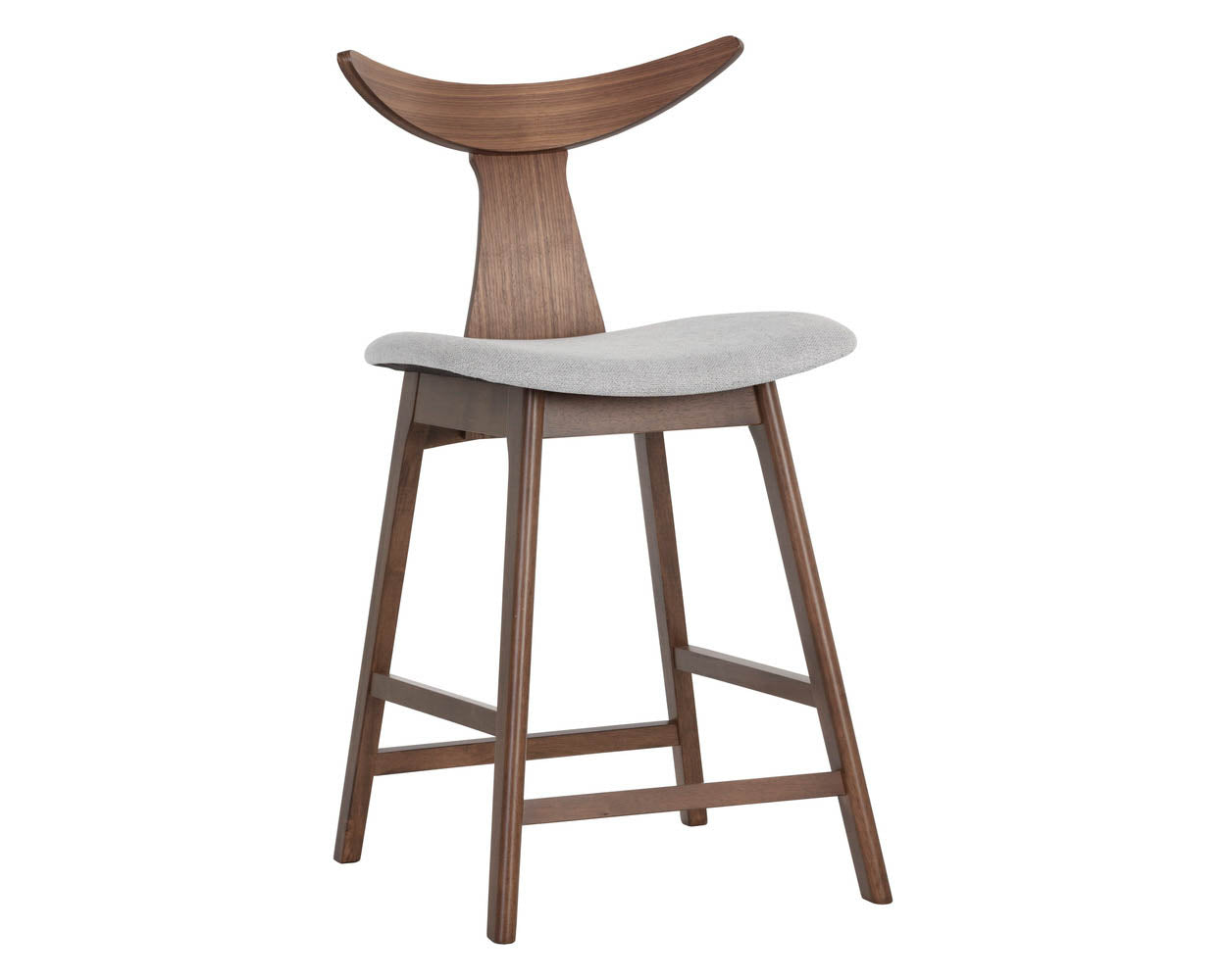 Jaxton Counter Stool - Walnut