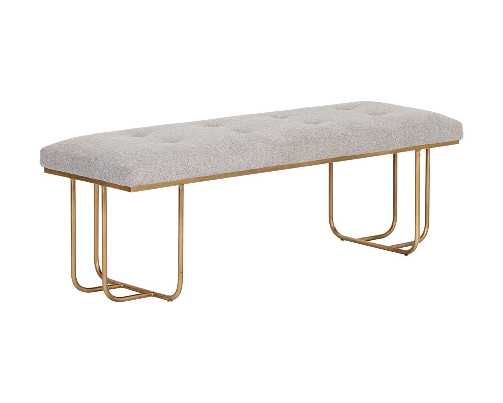 Maverick Bench - Antique Brass