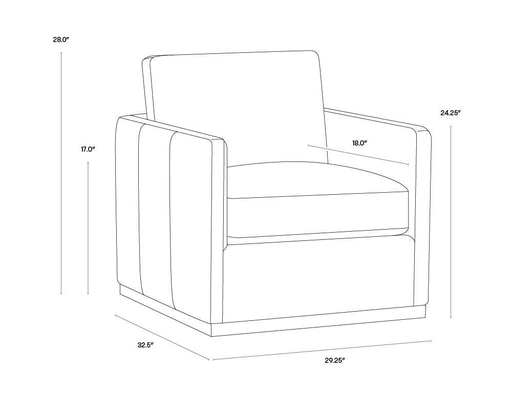 A wireframe image of the product with dimensions shown