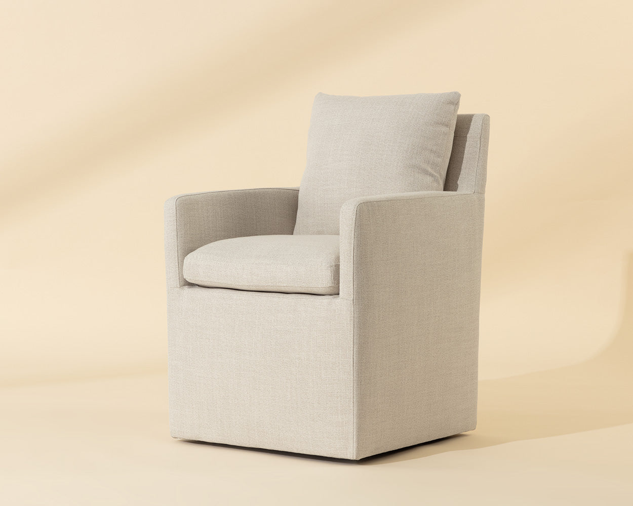 Glenrose Wheeled Dining Armchair