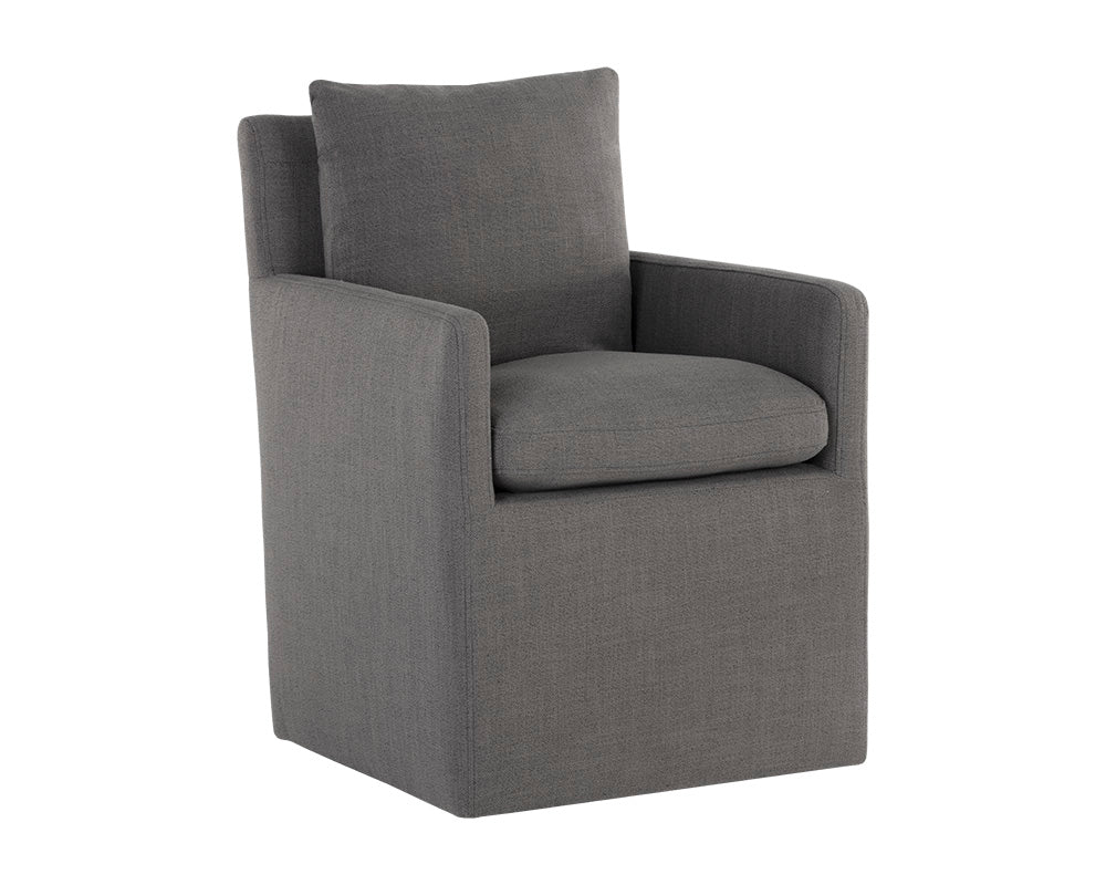 Glenrose Wheeled Dining Armchair